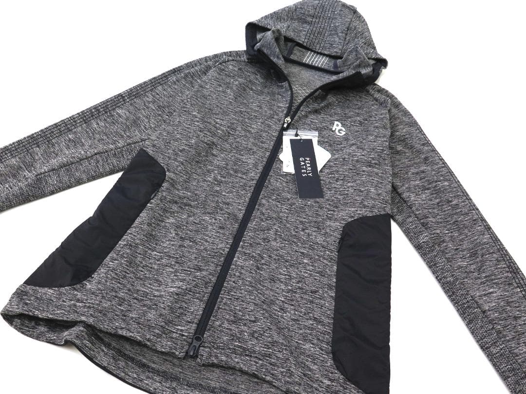新品● パーリーゲイツ ●ストレッチ ハニカム フーデッドジャケット　S