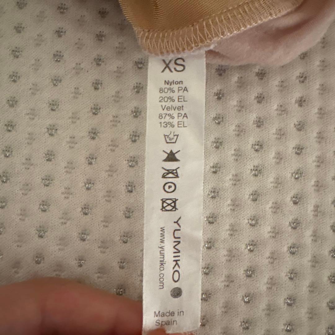 YUMIKO バレエレオタード　ピンク XS
