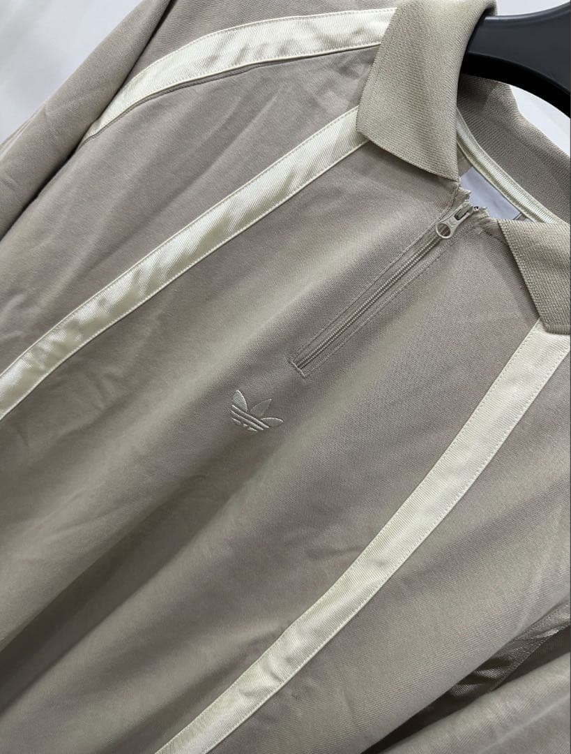 海外限定L ADIDAS ラグビー ポロTシャツ グレー　IR6379