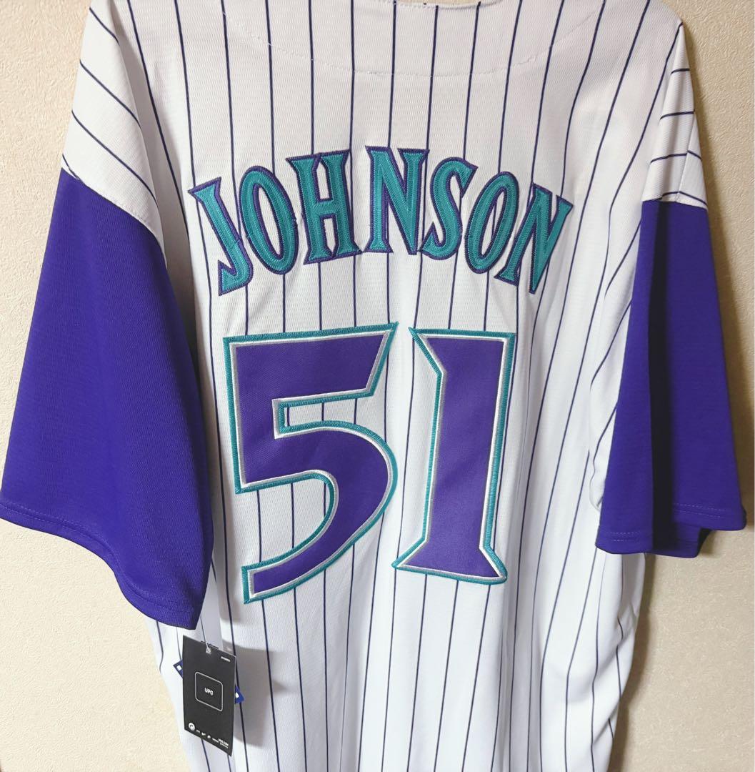 新品MLBダイヤモンドバックス レプリカユニフォームXL ランディジョンソン51