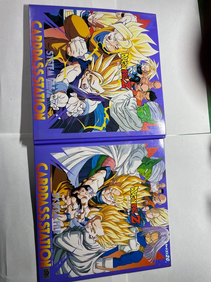 ドラゴンボールカードダス110枚、バインダー2冊セット