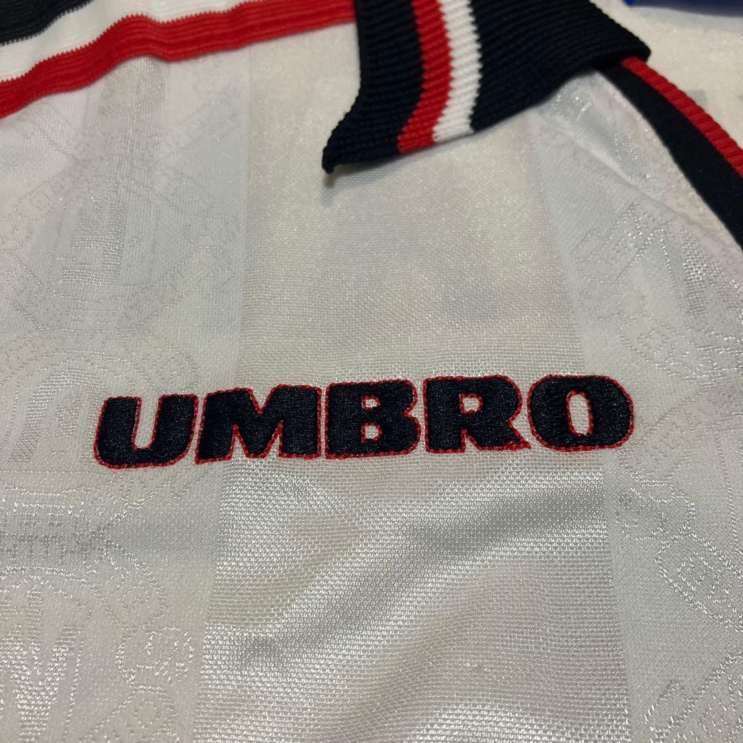 希少！90s マンチェスターユナイテッド シャツ ユニフォーム　No.7ベッカム