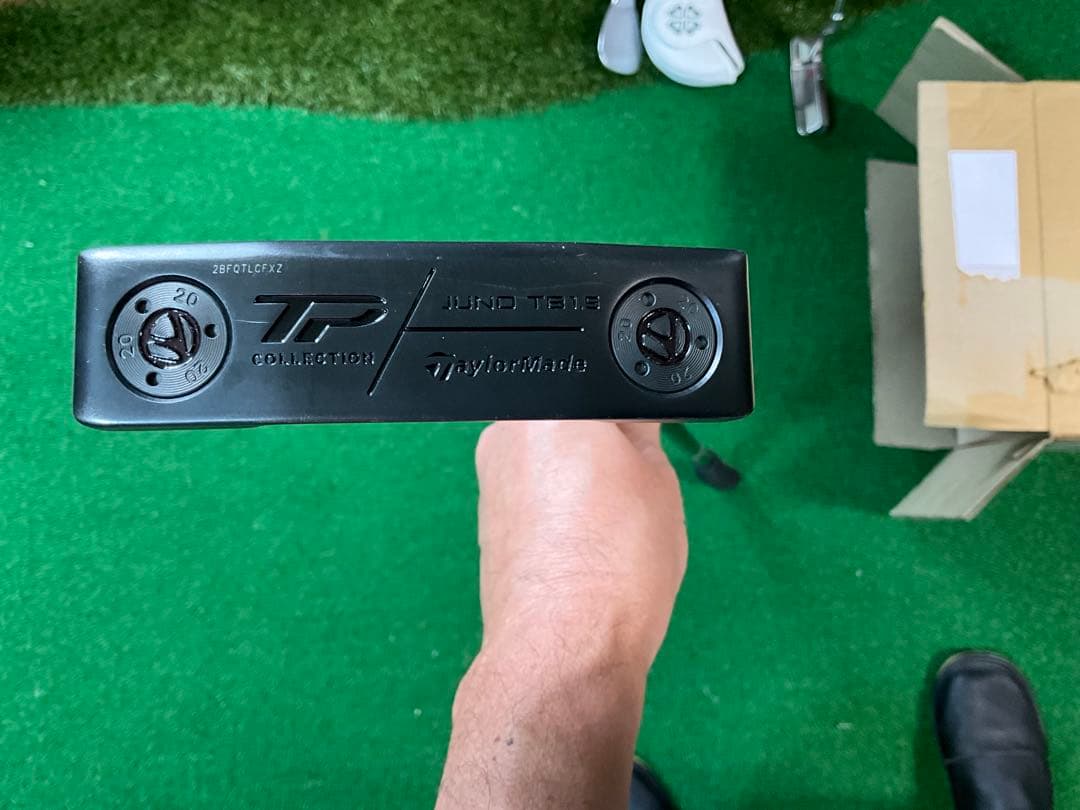 「超美品」TaylorMade TP パター ブラックJUNO TB1,5