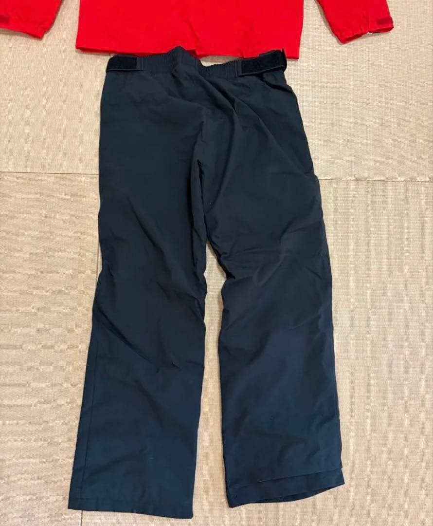 美品 DESCENTE デサント スキーウェア メンズ　近年モデル 赤×サイズＬ