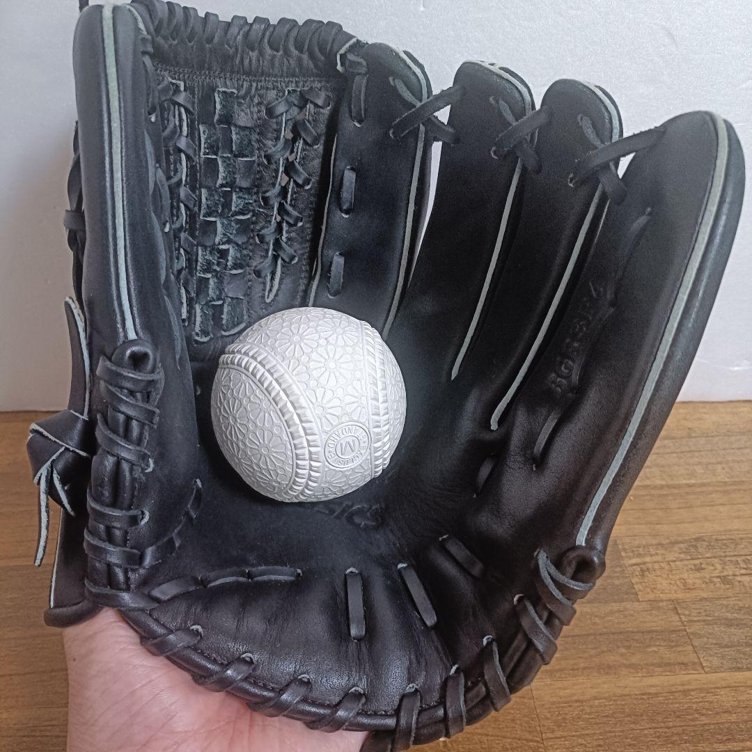 【極美品】 asics アシックス 杉内モデル 軟式 グローブ 野球 投手用