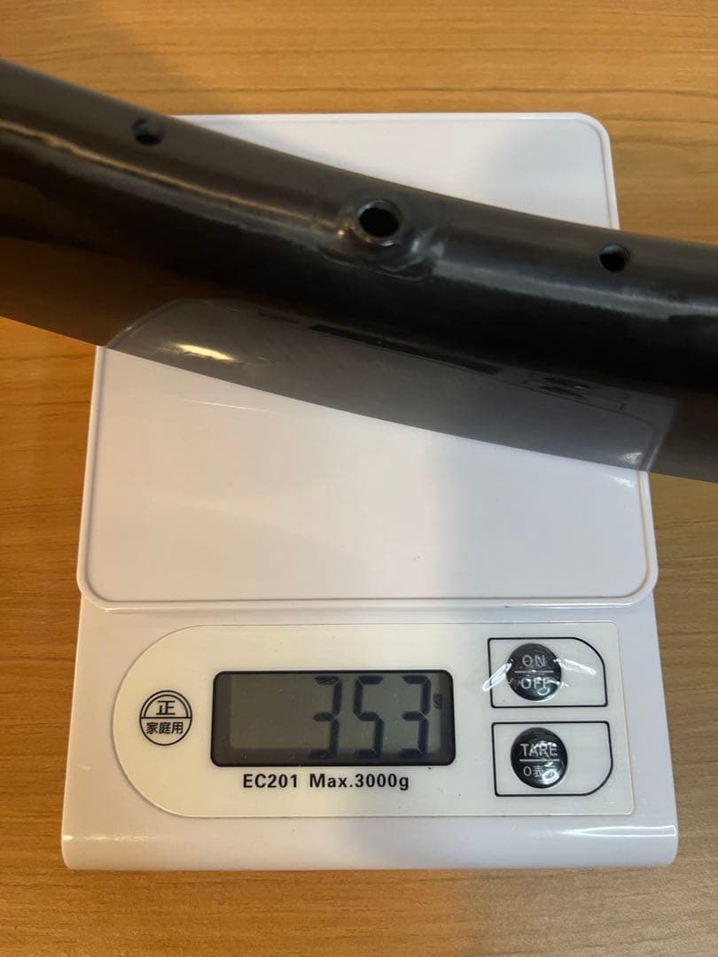 超軽量 カーボンホイール 1222g 45mm高 外内30,24mm 送料無料