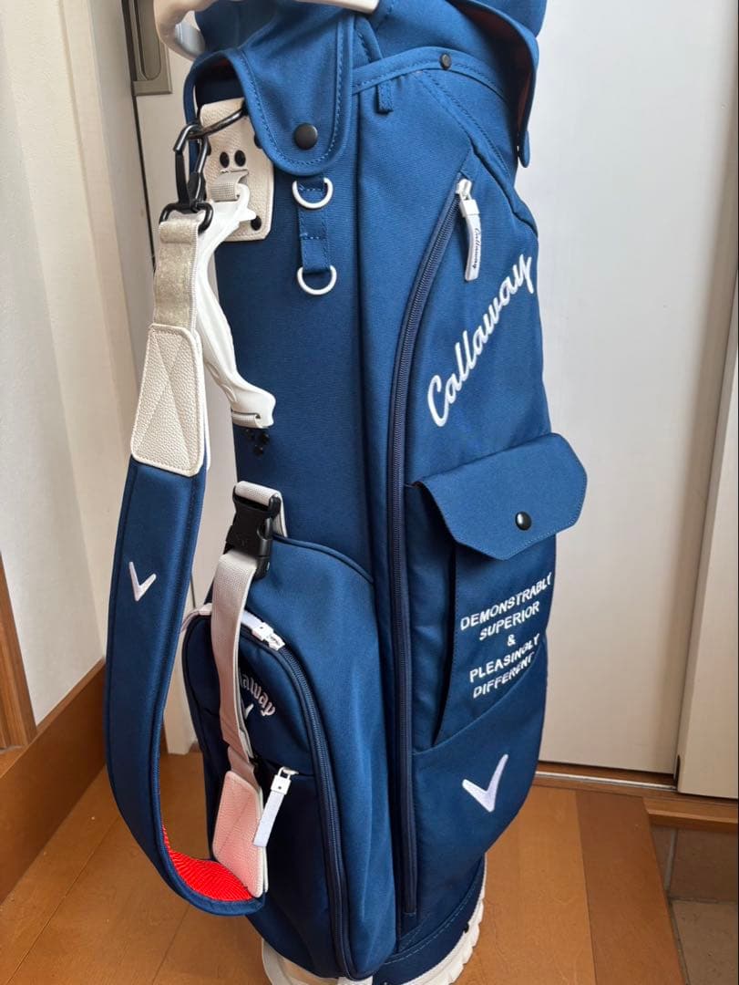 Callaway キャディバッグ ネイビー　レディース