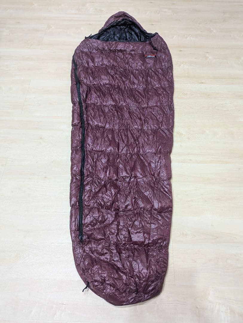 中古 NANGA スウェルバック180DX（ダウンシェラフ、寝袋）