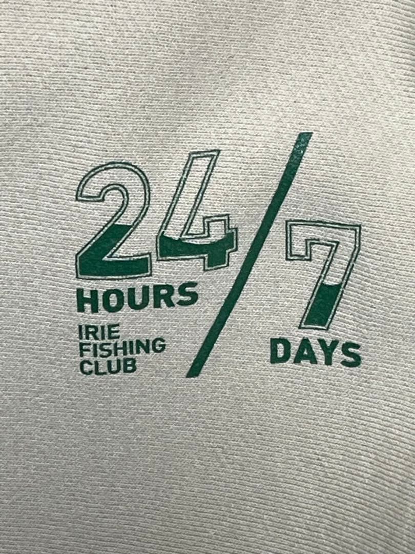 IRIE FISHING CLUB ジップパーカー フィッシング 釣り