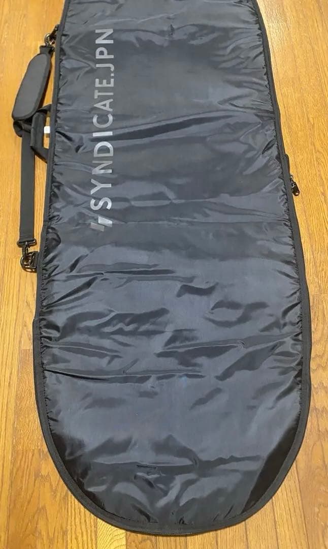 【美品】SYNDICATE.JPN サーフボードケース 黒6'7