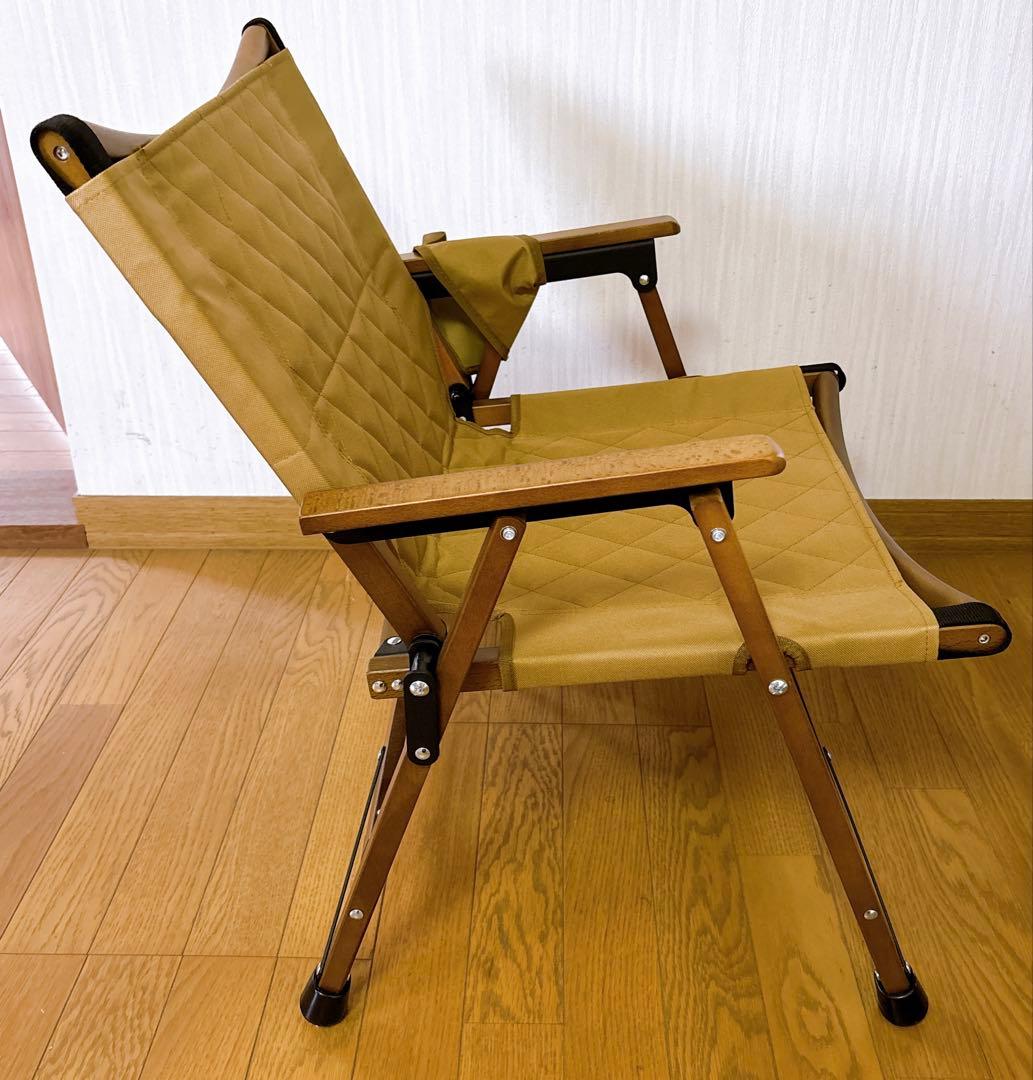 WAQ Folding Wood Chair チェア タン