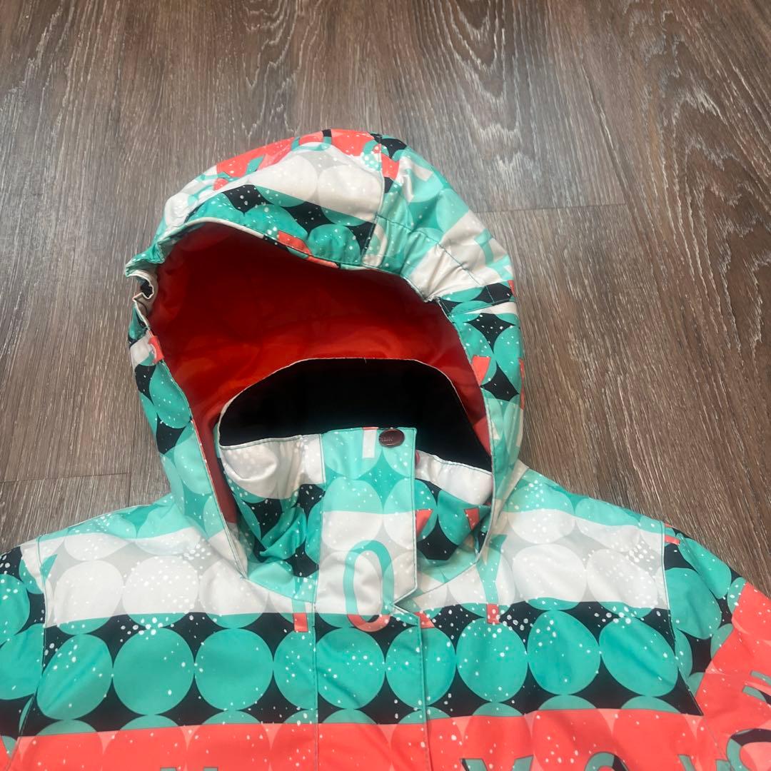 スキー　 キッズ ウェア　140 ボード　女の子　ロキシー　美品