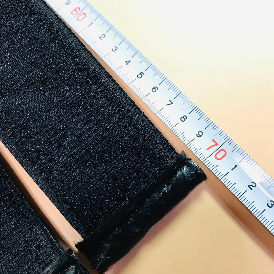 筋力アップくんEX脚用 Mサイズ 加圧ベルト 黒　メーカー正規品 長さ70cm