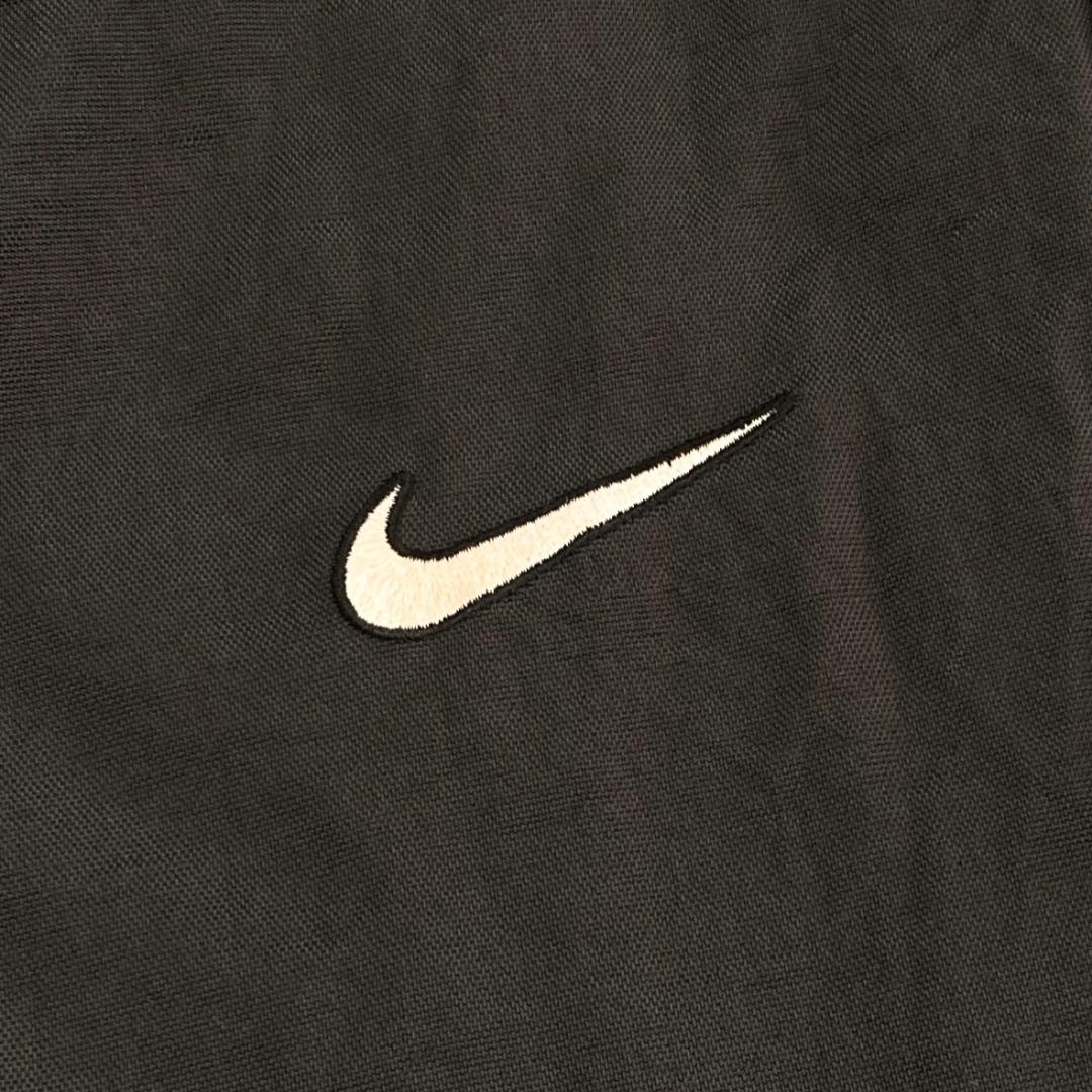 ナイキ NIKE ジャケット 刺繍ロゴ ブラック 黒色 XL 1939