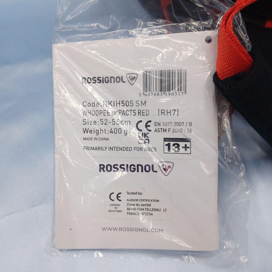 ROSSIGNOL RKIH505 ヘルメット 52-53cm レッド