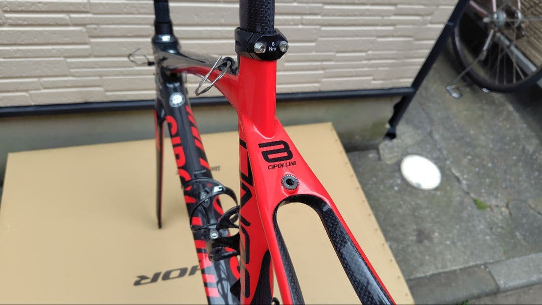 【値下げ】CIPOLLINI BOND カーボンロードバイクフレーム