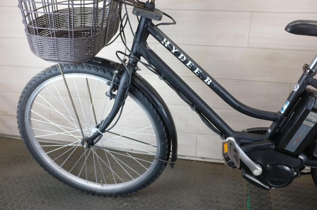 BS HYDEE.B 26インチ3段　8.1Ah（4点灯）充電器あり