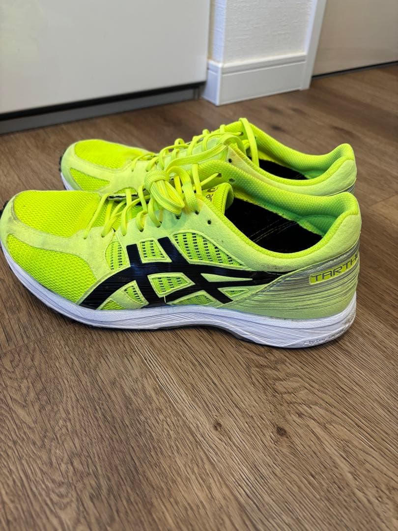 ASICS ターサージール 蛍光イエロー ランニングシューズ