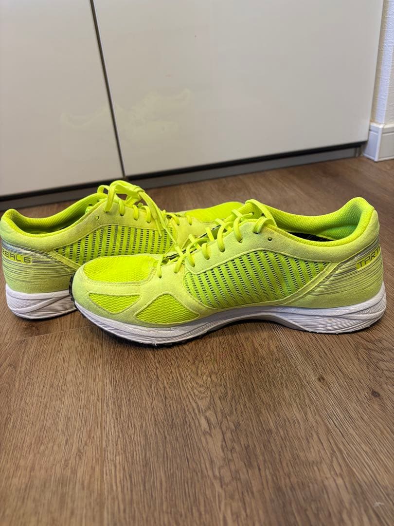 ASICS ターサージール 蛍光イエロー ランニングシューズ