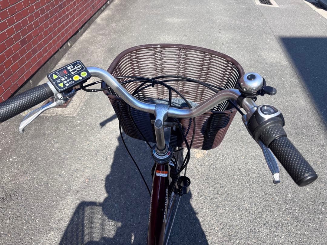 YAMAHA natura 電動アシスト自転車 ダークパープル