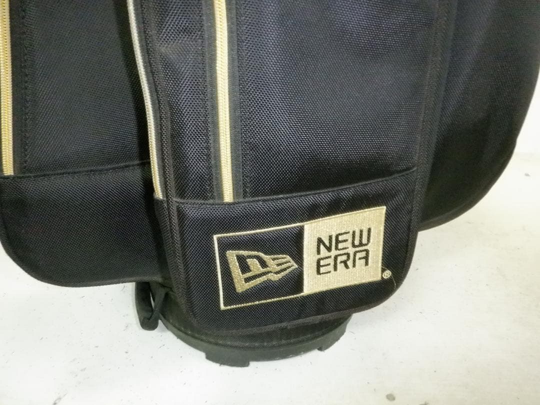 NEW ERA★ニューエラ★9.5型★完売モデル★良品★カート(BK×GOLD)