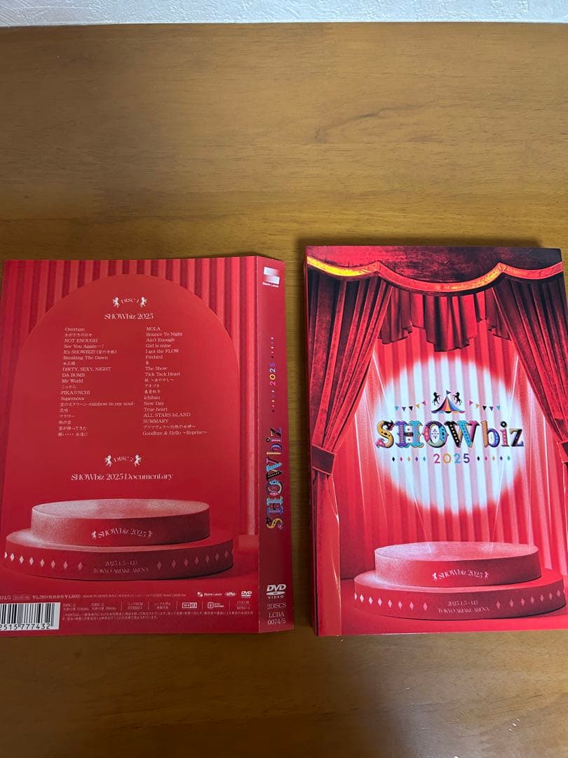 アイドル SHOWbiz 2025 DVD