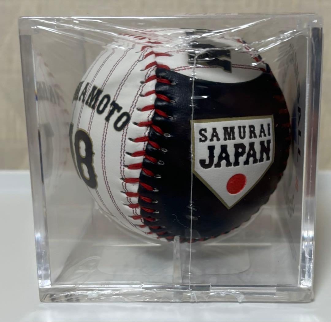 【新品未開封】2026 WBC 選手ボール　山本由伸投手　ショッパー付き