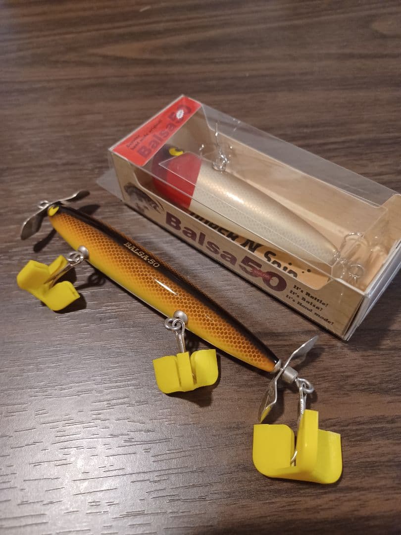 バルサ50　ノックンスピン　ストライクトッツィー　レッドヘッド　Balsa50