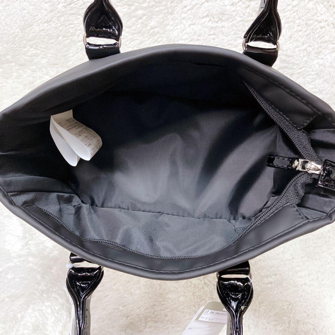 新品 ディズニー ミッキー カートバッグ ラウンドバッグ 2層式 ブラック