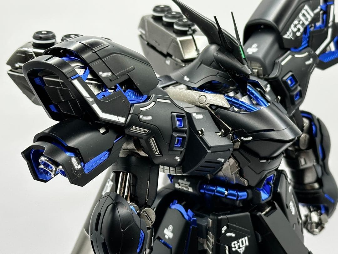 【合金フレーム改造・全塗装完成品】バンダイ MG サザビー Ver.Ka