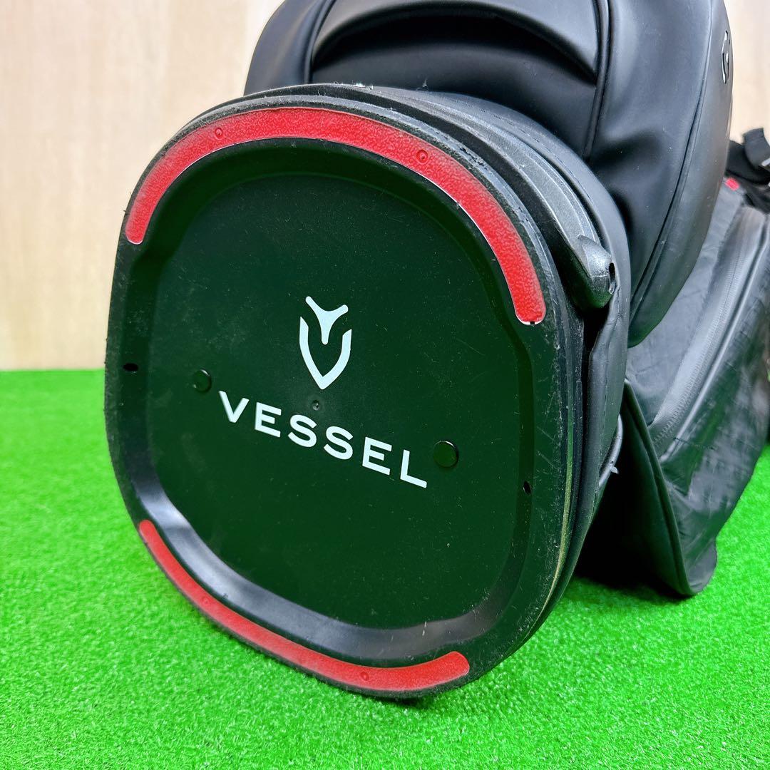 【美品】 VESSEL Player3.0 DXR BK ダブルストラップ