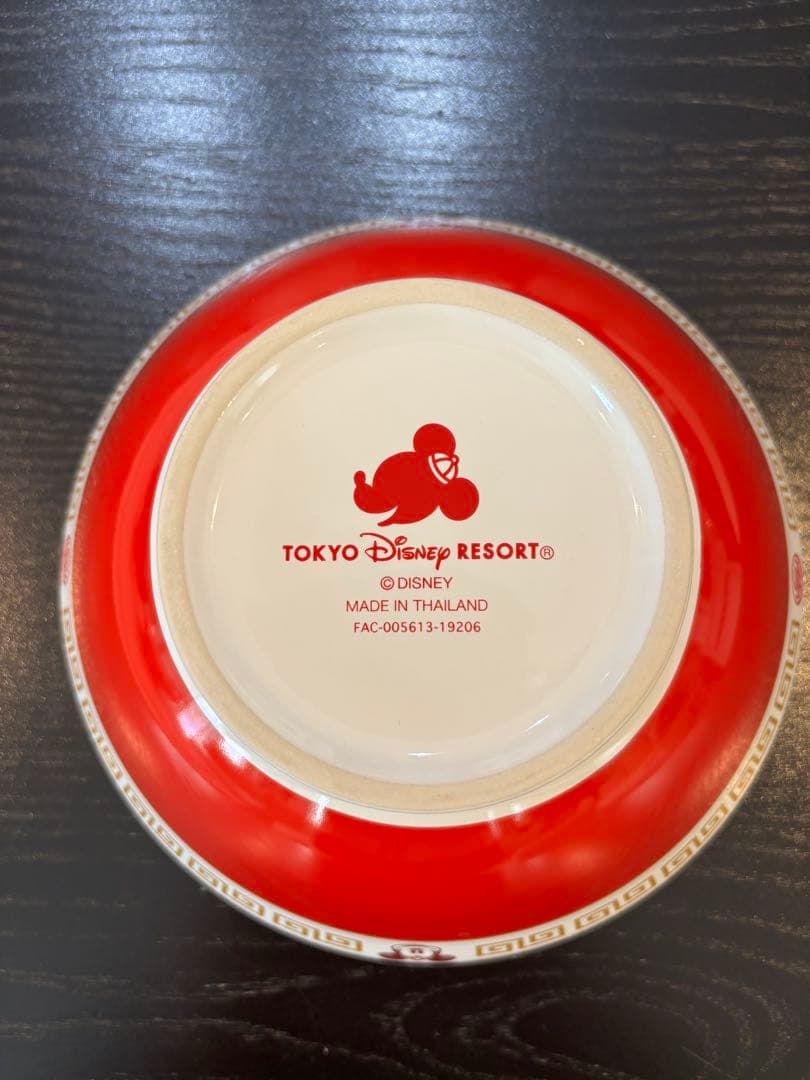 ミッキーマウス 中華食器セット　陶器製