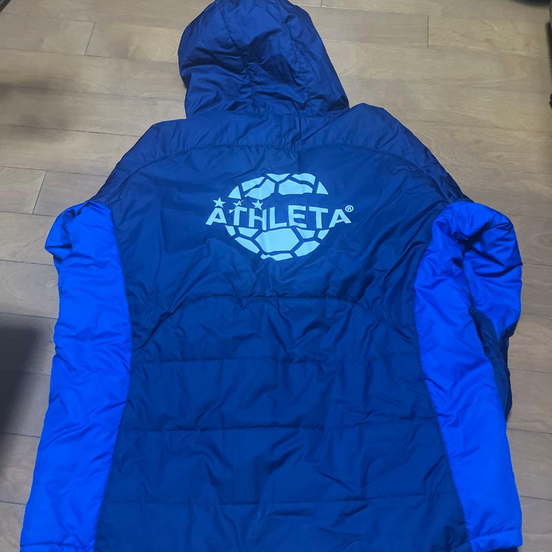 東淀川FC ATHLETA フード付き冬用ジャージ上下