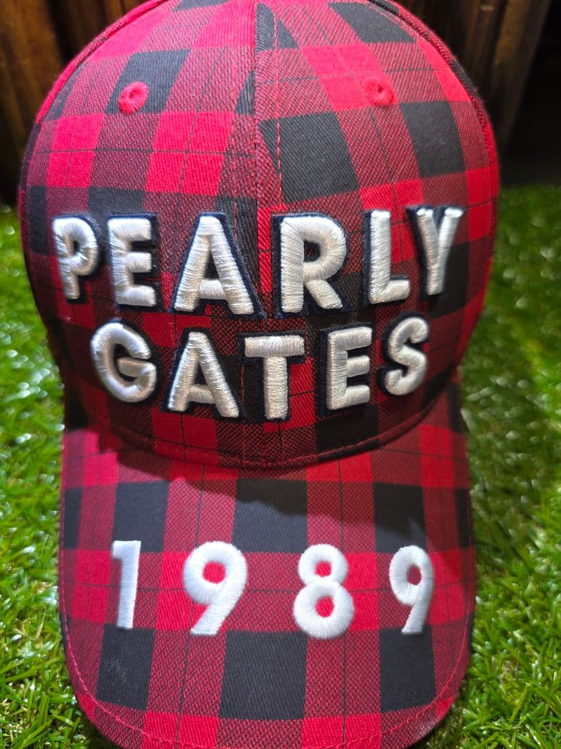 PEARLY GATES 　ストレッチ素材 パンツ＆帽子 【美品】