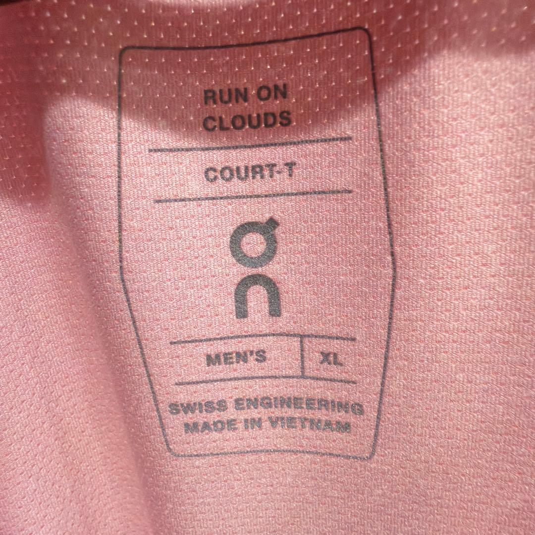 On COURT-T メンズ Tシャツ XL