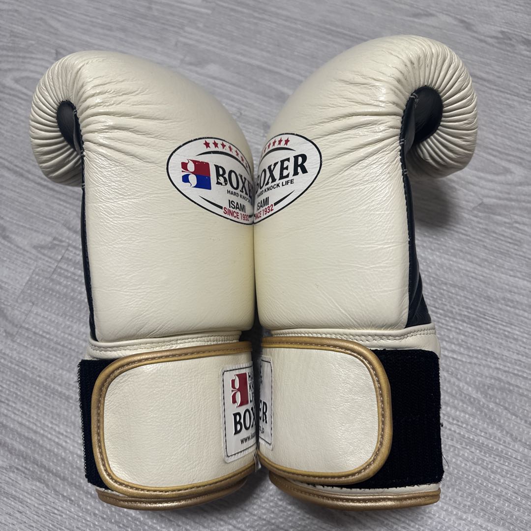 ISAMI BOXER ボクシンググローブ 14oz ホワイト