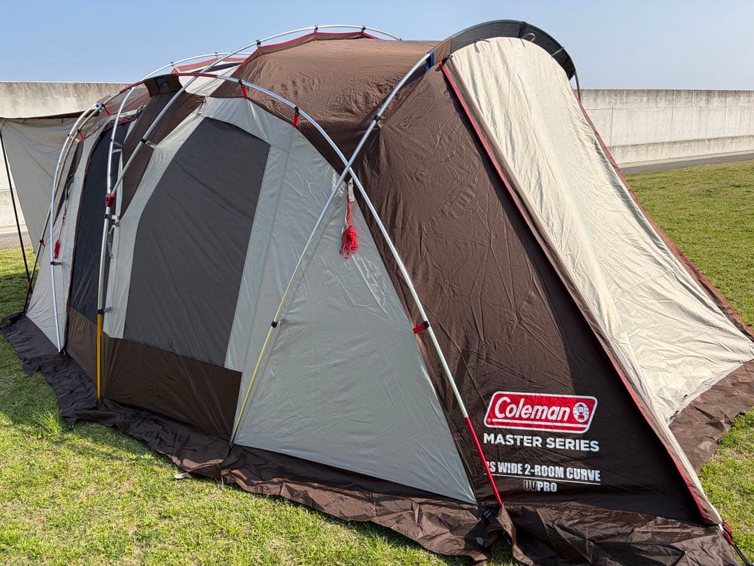 Coleman 4S WIDE 2 ROOM CURVE テント