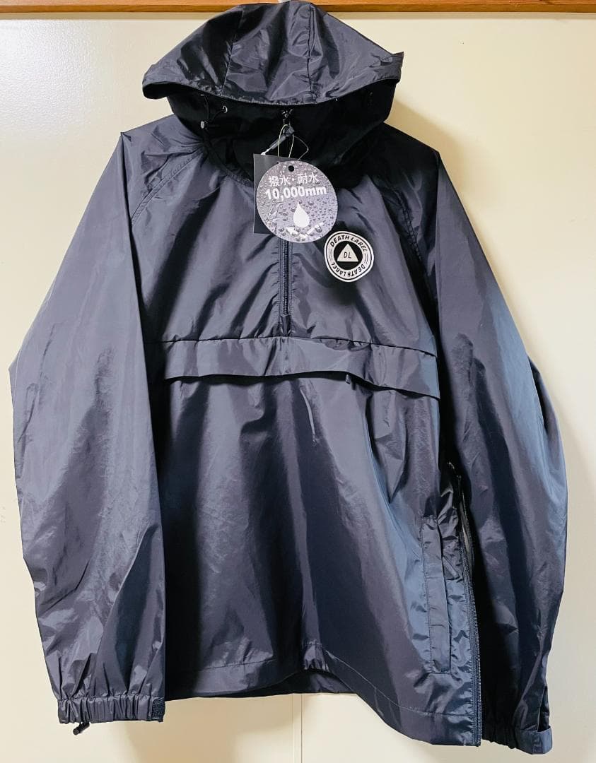 新品未使用DEATHLABELアノラックブラックMサイズ耐水1万mm55%OFF