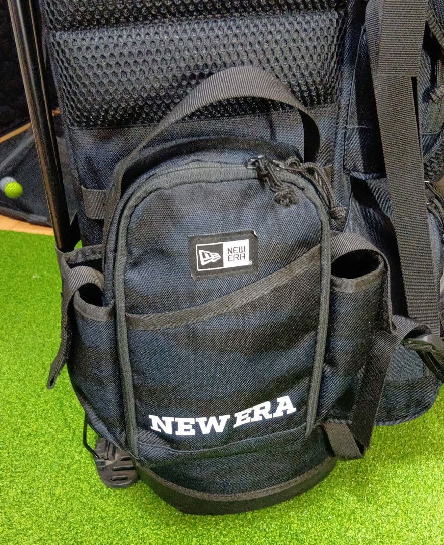 NEW ERA キャディバッグ カモネイビースタンド式