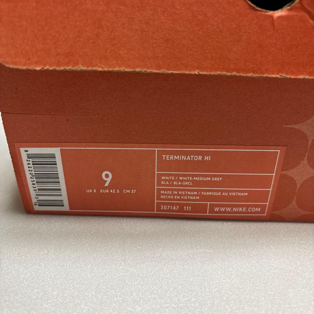 NIKE TERMINATOR HI 2003年　レア　未使用品　一部色移り有り