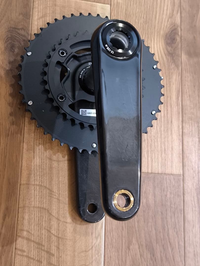 カーボンクランクセット170mm DUB ブラック 579g