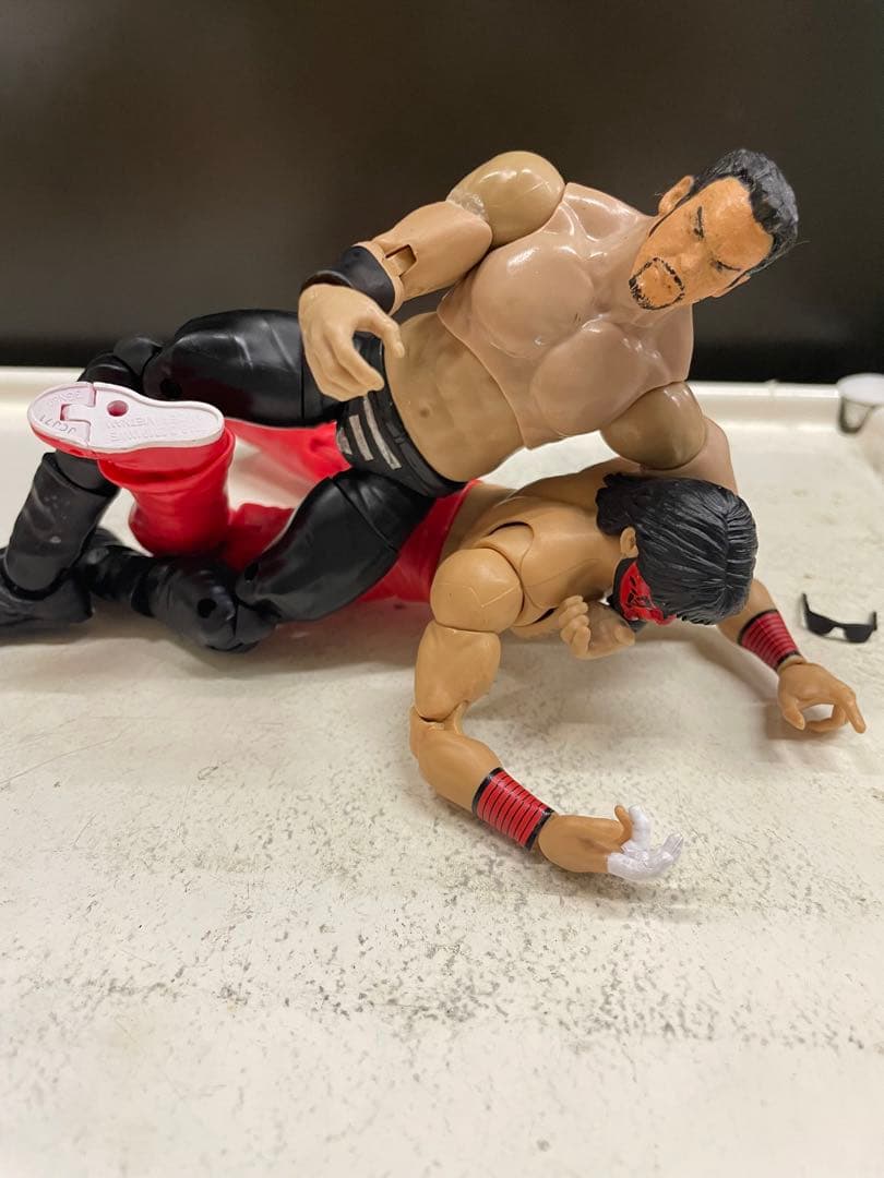 WWE AEW プロレスフィギュア　蝶野正洋　カスタムフィギュア