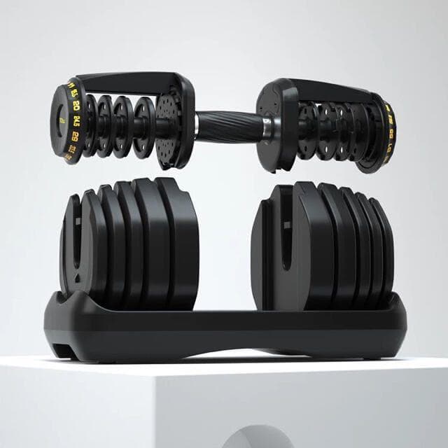 調整式ダンベル95LBx2セット可変式ダンベル筋トレ 15段階調節