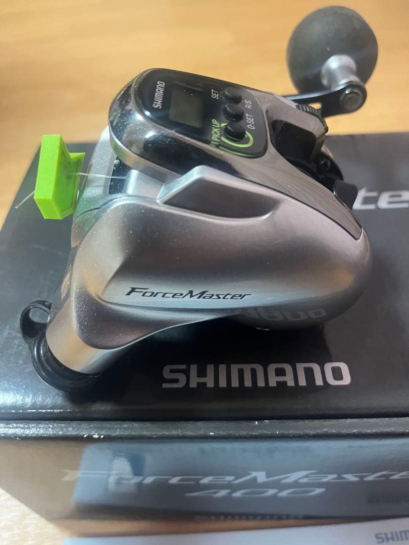 【美品】 シマノフォースマスター400ForceMaster 400 電動リール