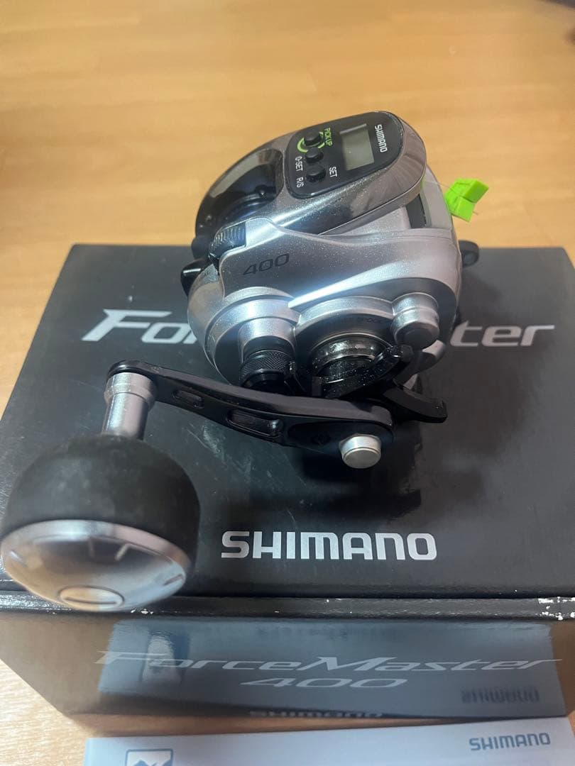 【美品】 シマノフォースマスター400ForceMaster 400 電動リール
