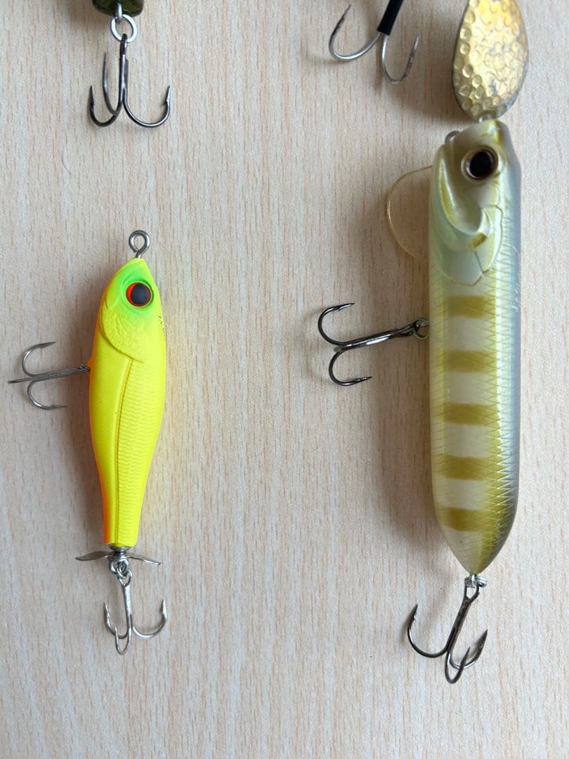 T-BUD、Zeake、ナマズ、バス、雷魚ルアー