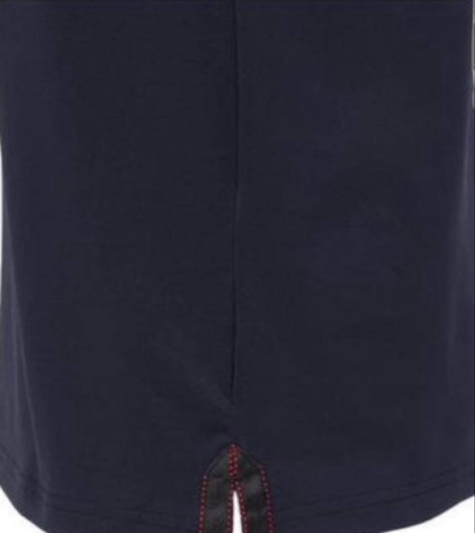 新品未使用 BRIEFING GOLF半袖ハイネックシャツ紺Mサイズ