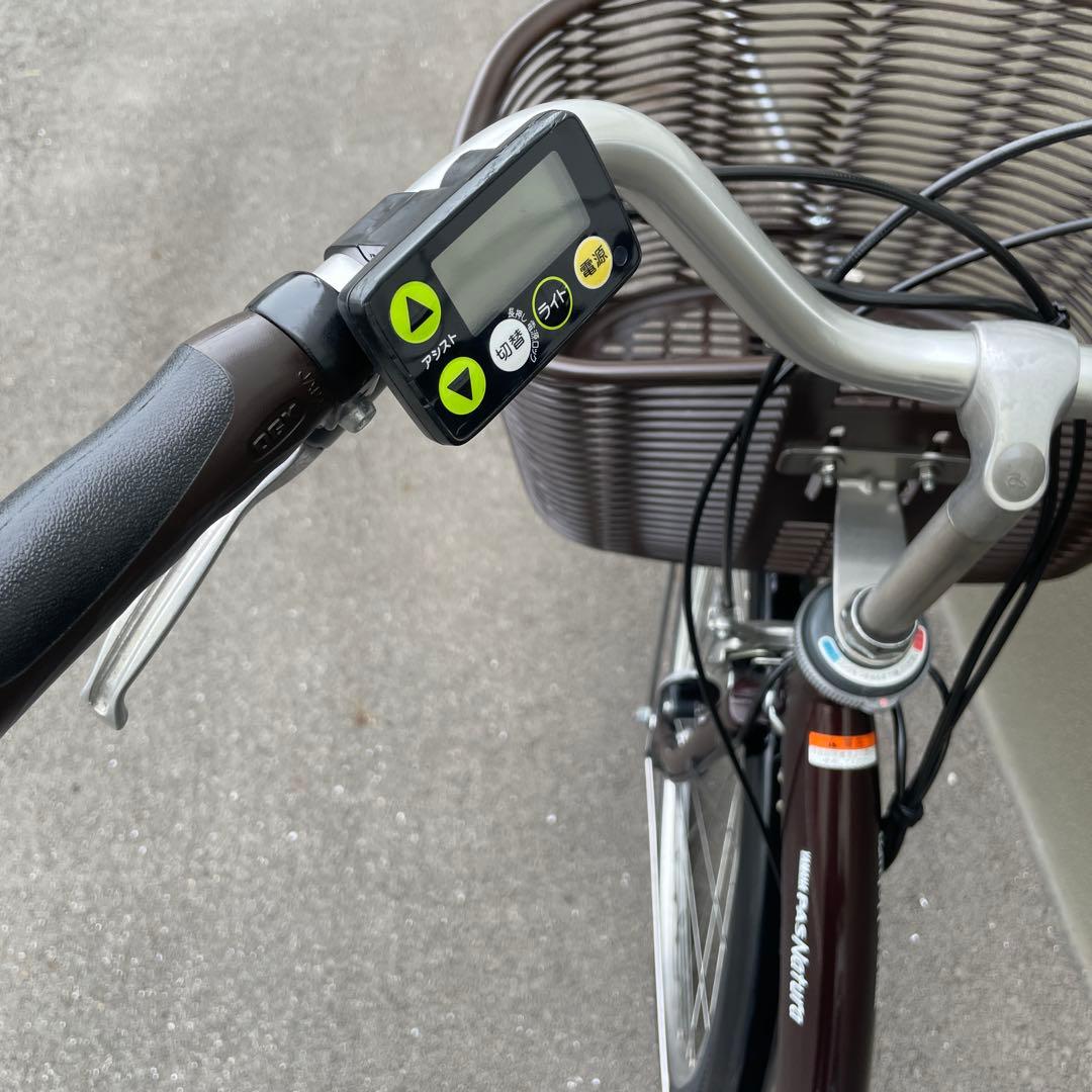 ヤマハ電動アシスト自転車26インチブラウン