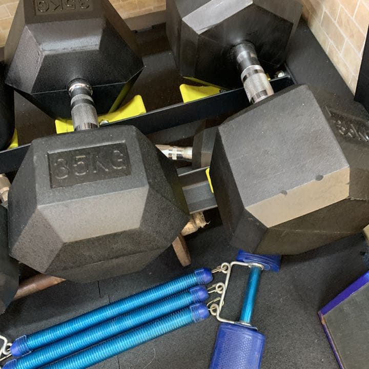ヘックス  ダンベル　5kg 2個