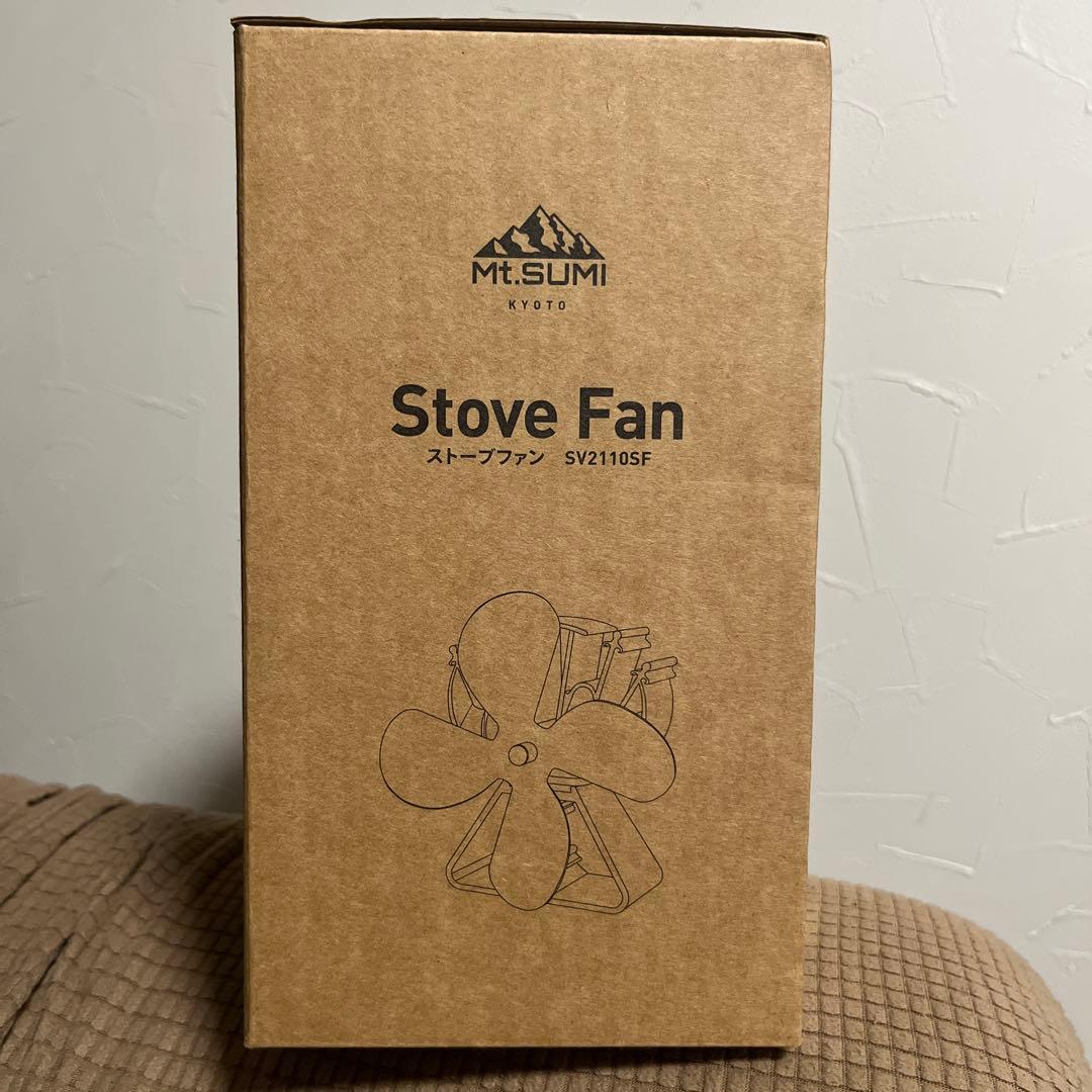 新品未使用⭐︎Mt.SUMIストーブファン⭐︎SV2110SFマウントスミ　ゴールド